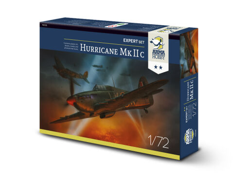 70035 Hawker Hurricane Mk IIc Expert Set Model samolotu do sklejania