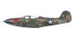 P-400 Airacobra „białe 13” „Wahl Eye”, 39FS/35FG, pilot Lt. Eugene A. Wahl, Port Moresby, Nowa Gwinea, lato 1942 r.