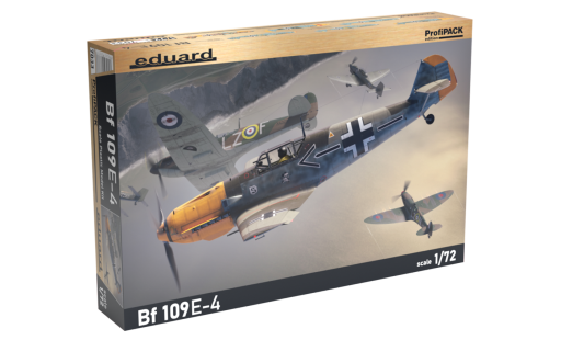 EDU7033 Bf 109E-4 1/72 Model samolotu do sklejania