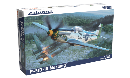 EDU84184 P-51D-10 Mustang 1/48 Model samolotu do sklejania