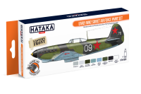 HTK-CS33 Early WW2 Soviet Air Force paint set --> ORANGE LINE