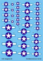 TCH72413 U.S. Insignia Decals