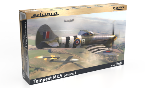 EDU82121 Tempest Mk.V series 1  1/48 Profipack Model samolotu do sklejania