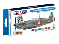 HTK-BS16 Early WW2 French Air Force paint set BLUE LINE