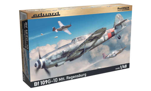 EDU82119 Bf 109G-10 Mtt Regensburg  1/48 Model samolotu do sklejania