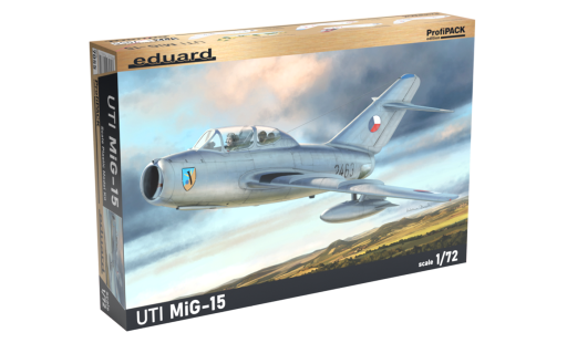 EDU7055 UTI MiG-15 1/72 Model samolotu do sklejania
