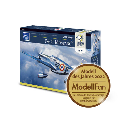 70040 F-6C Mustang™ Expert Set Model samolotu do sklejania