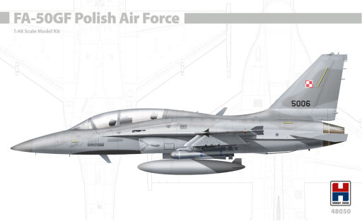 H2K48050 FA-50GF Polish Air Force Model samolotu do sklejania
