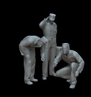 F72164 U.S. Mechanics 1/72