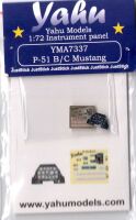 YMA7337 P-51 B/C Mustang – instrument panel 1/72