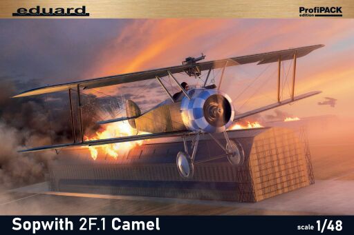 EDU82173 Sopwith 2F.1 Camel 1/48 Model samolotu do sklejania