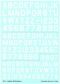 TCH72152 U.S. Letters & Numbers (White) - 3