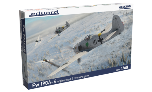 EDU84117 Fw 190A-4 w/ engine flaps & 2-gun wings 1/48