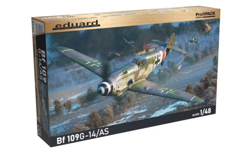 EDU82162 Bf 109G-14/AS 1/48 Model samolotu do sklejania
