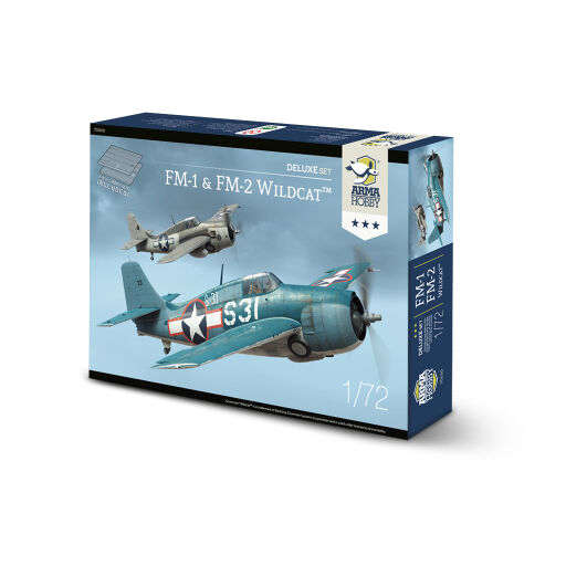 70050 FM-1 & FM-2 Wildcat ™ Deluxe Set Model samolotu do sklejania