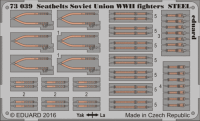 EDU73039 Seatbelts Soviet Union WWII fighters STEEL 1/72