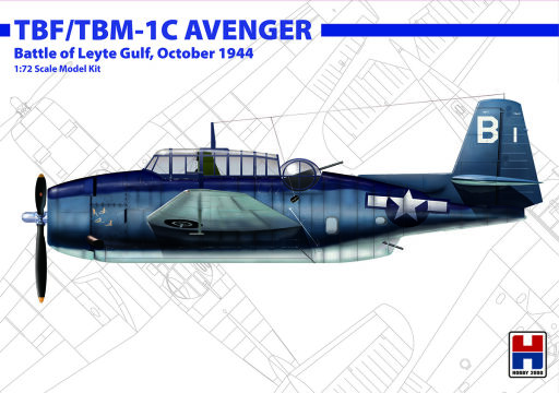 H2K72010 TBF/TBM-1C Avenger Battle of Leyte Gulf, October 1944 ex Hasegawa!