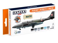 HTK-CS46 Polish Navy / Air Force TS-11 paint set ORANGE LINE