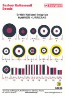 TCH48036 British National Insignias - Hawker Hurricane