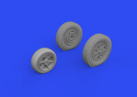 EDU672303 P-39Q wheels PRINT1/72