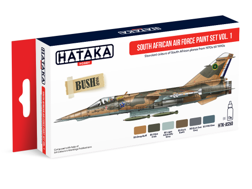 HTK-AS50 South African Air Force paint set vol. 1 farby modelarskie