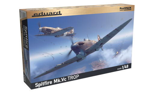 EDU82126 Spitfire Mk.Vc TROP 1/48 Model samolotu do sklejania