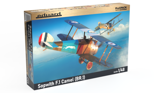 EDU82171 Sopwith F.1 Camel (BR.1) 1/48 Profipack Model samolotu do sklejania