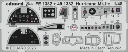 EDUFE1382 Hurricane Mk.IIc 1/48