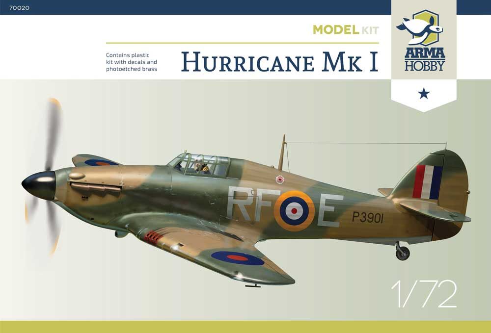 Errata kalkomanii do Hurricane Model Kit #70020 i promocja