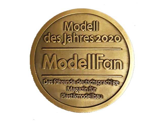 Medal Model Fana dla modelu Jak-1b