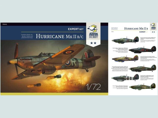 Wysyłki modelu Hurricane Mk IIb/c 