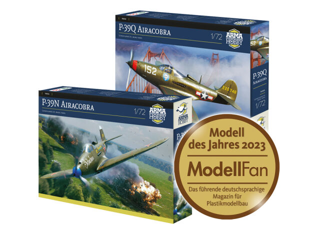 P-39 Airacobra 1/72– Promocja Medalowa