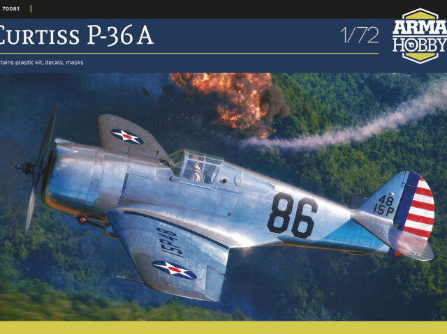 Curtiss P-36A Hawk – amerykański klasyk w przedsprzedaży!