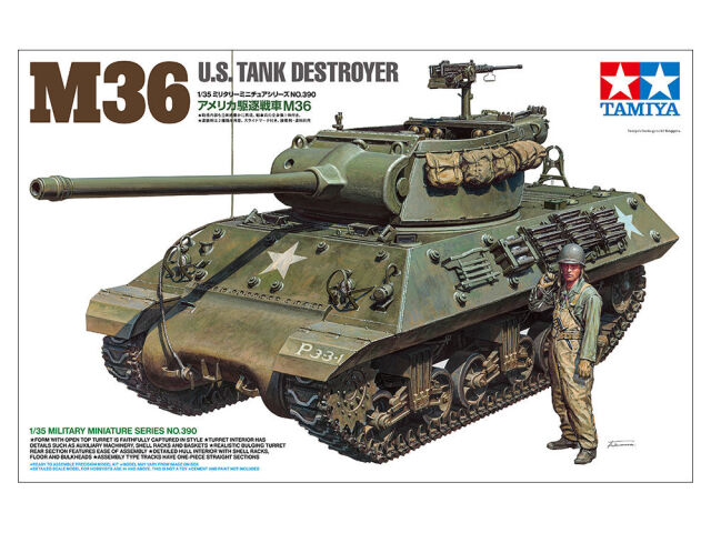 Niszczyciel czołgów Tamiya 1/35 – M36 Jackson