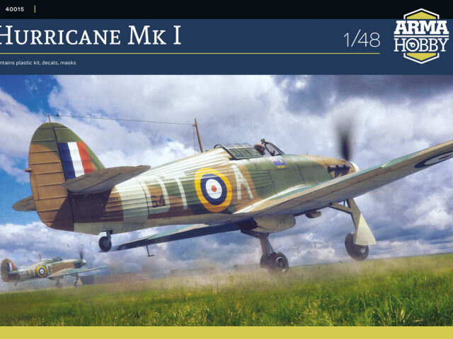 Przedsprzedaż Hurricane Mk I 1/48 z Arma Hobby
