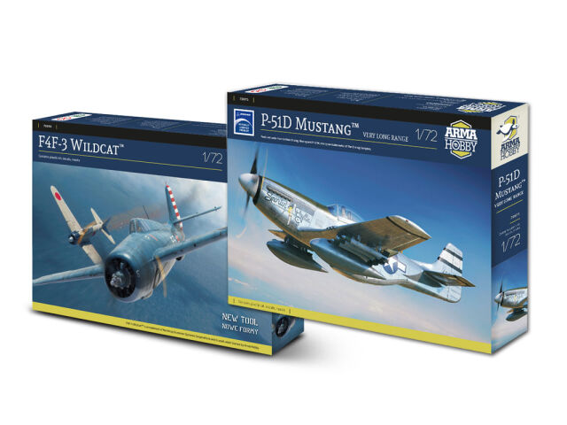Rusza majowa przedsprzedaż: F4F-3 Wildcat i P-51D Mustang VLR 1/72